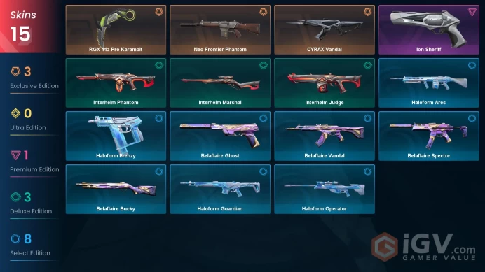 NA [Quick Delivery Goated Skins] | Neo Frontier Phantom + Rgx pro Karambit + Cyrax Vandal + Ion Sheriff + Other Skins | Full Access