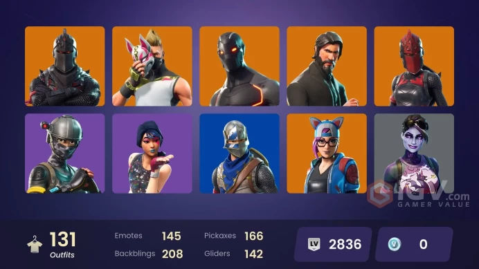 Full Access - [PC] 130 skins | Black Knight , Sparkle Specialist , The Reaper , Blue Squire , Royale Knight