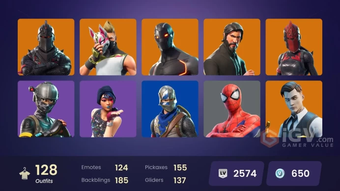 Full Access - [XBOX/NINTENDO/PC] 128 skins | Black Knight , Sparkle Specialist , The Reaper , Blue Squire , Royale Knight , Elite Agent