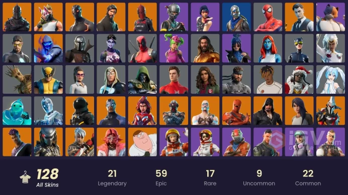 Full Access - [XBOX/NINTENDO/PC] 128 skins | Black Knight , Sparkle Specialist , The Reaper , Blue Squire , Royale Knight , Elite Agent