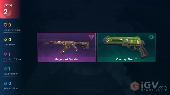 [NA]   1   SKINS |   0    KNIVES | Magepunk Vandal