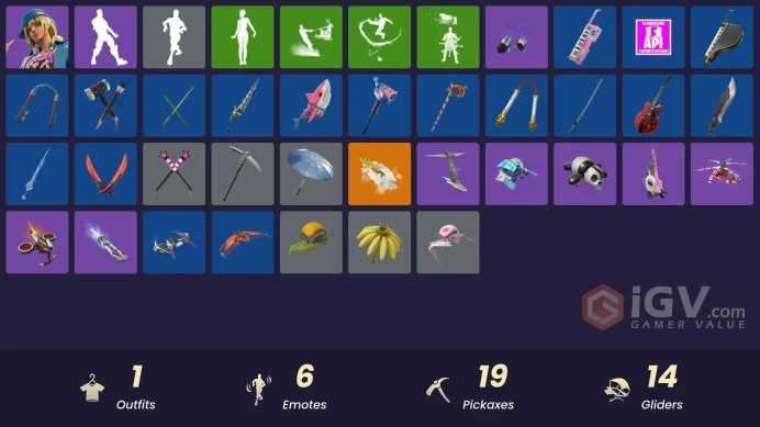  Fortnite Account [PC] 1 skins | Malibu | Volcanic Cache | Shattered Halo Ring | Drumset Supernova | Pink Pony Star | Elite Ohm | Movie Maker's 