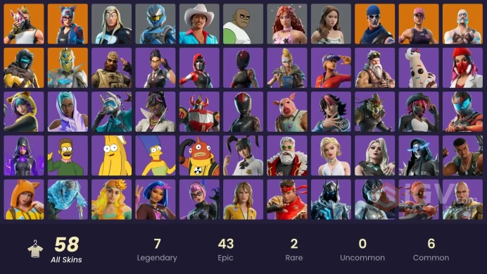 Fortnite Account [PC] 58 skins | OG STW | Lynx | Drift | Zenith | Spectra Knight | Ragnarok | Thor | UNSC Spartan | Chappell Roan | Die With A S