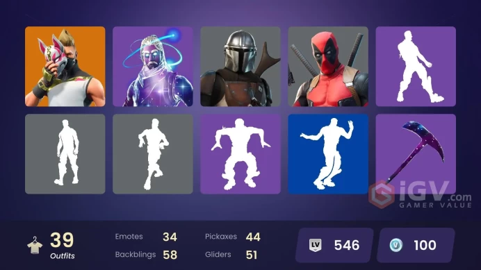 [PC/XBOX/PSN] 39 skins | Galaxy | Master Chief | Snake Eyes | Enforcer |