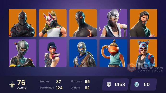 Full Access - [NINTENDO/PC] 76 skins | Sky Scout , Black Knight , Sparkle Specialist , The Reaper , Blue Squire , Royale Knight