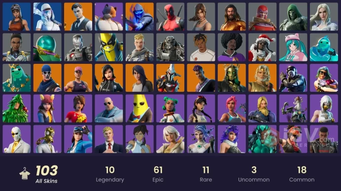  ACC221 Fortnite Account [PC] 104 skins | OG STW | Renegade Raider | Gold Midas | Gold Brutus | Point Patroller | Subzero Cryptic | Cobalt Snowf