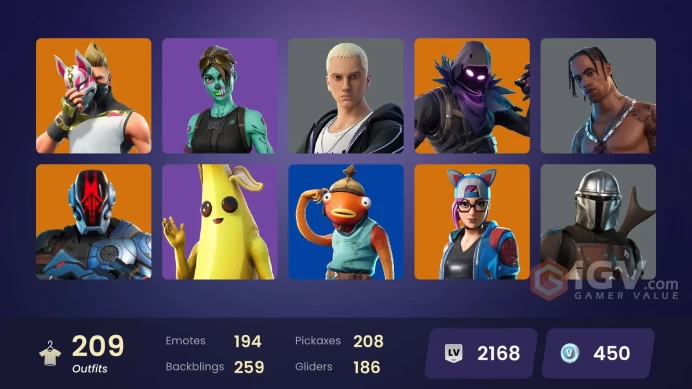 [PC/PSN/XBOX] FA / 209 SKINS / TRAVIS SCOTT / REDCAP / SIDEWAYS WARRIOR / LOWLIGHT / HARBINGER ARMOR OMEGAROK / OG STW /