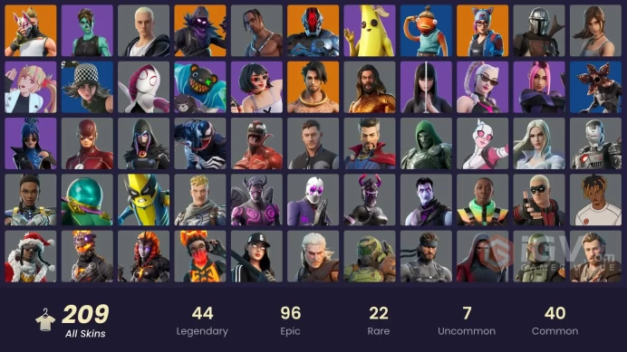[PC/PSN/XBOX] FA / 209 SKINS / TRAVIS SCOTT / REDCAP / SIDEWAYS WARRIOR / LOWLIGHT / HARBINGER ARMOR OMEGAROK / OG STW /