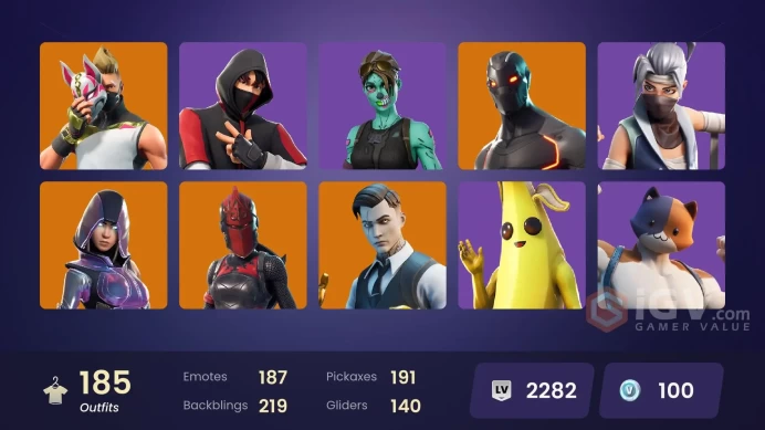 [PC] 184 skins | OG STW | IKONIK | Glow | Omega (stage 5) | World Warrior | Rogue Agent | Clutch | Grind | Love Ranger | A.I.M. | Rox | 50 VB