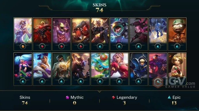 NA League Account: +74 Skins | Full Access | Instant Delivery!