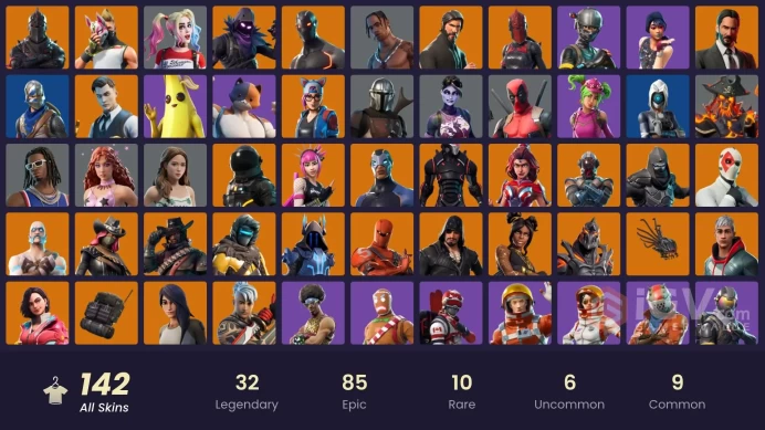 [PSN/XBOX/NIN/PC] 141 SKINS | BLACK KNIGHT | TRAVIS SCOTT | SPARKLE SPECIALIST | THE REAPER | BLUE SQUIRE | ROYALE KNIGHT | ELITE AGENT | BLUE 