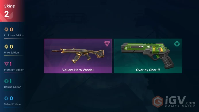 Ascendant 1 // Valiant Hero Vandal // FULL Access // Handmade // High MMR // Almost All Matches Win // EU-TR