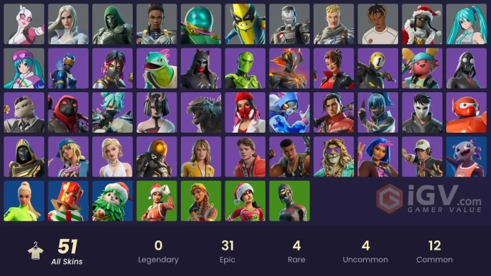 13385[PC/XBOX]Emma Frost|Doom|Captain Jones|Mysterio|Shuri|Gwenpool|Peelverine|War Machine|Slayer Juice WRLD|Hatsune Miku