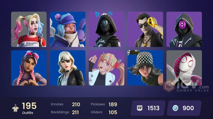  ACC284 Fortnite Account [PC] 195 skins | Championship Aura | P.A.N.D.A Team Leader | Midas Rex | Joltara | Leviathan | Optimus Prime |900 VB