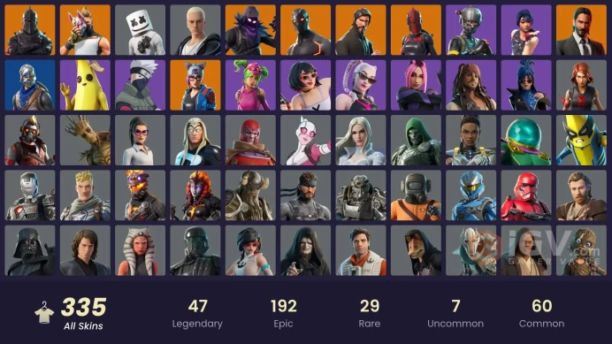 Full Access - [XBOX/NINTENDO/PC] 334 skins | Black Knight , Sparkle Specialist , The Reaper , Blue Squire , Royale Knight | OG STW