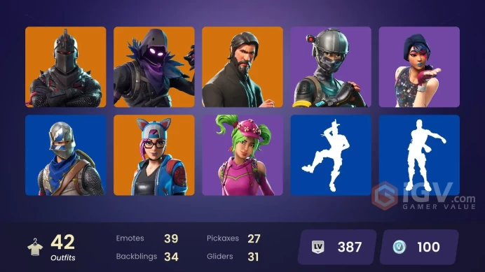 FA - [PC/PSN/XBOX] 42 skins | Black Knight | Sparkle Specialist | The Reaper | Blue Squire | Royale | Elite Agent | Blue Team Leader | Rogue Age