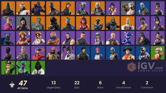 FA - [PC/PSN/XBOX] 47 skins | Black Knight | Sparkle Specialist | The Reaper | Blue Squire | Elite Agent | Trailblazer | Havoc | Take The L