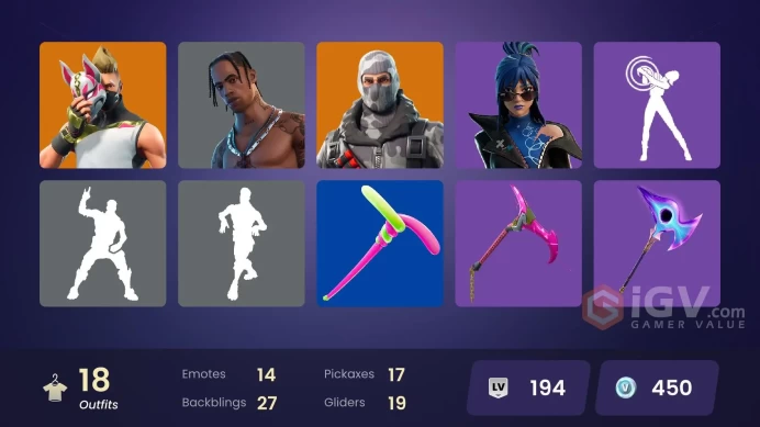 [PSN/XBOX/PC/NINT] Email | Travis Scott | Havoc | Blue Striker | Sub Commander | Drift | Killian | Hope | 18 Skins