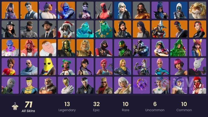 FA - [PC/PSN] 71 skins | IKONIK | Glow | Gold Midas | Kymera | Sorana | Valeria | Hades | Polarity | Fade | Eternal Knight |Gear Specialist Maya