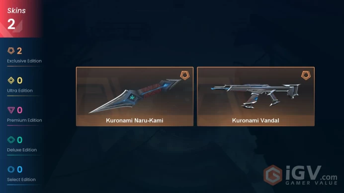Kuronami Naru Kami & Kuronami Vandal / 1 Level