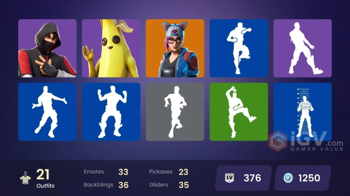 [PSN/XBOX/PC/NINT] Ikonik | Scenario | Heartspan | Hot Marat | Blackheart | Hybrid | Lynx | 21 Skins