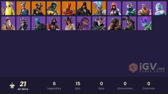 [PSN/XBOX/PC/NINT] Ikonik | Scenario | Heartspan | Hot Marat | Blackheart | Hybrid | Lynx | 21 Skins