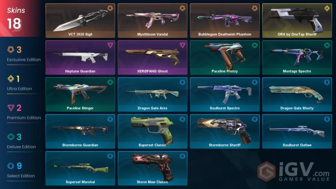 Eu West | Gold | Champions Knife, Mystbloom Vandal Bubblegum Phantom + | Changeable Mail | Instant Delivery | Lifetime Warranty | 100% Secure | 