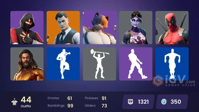 [XBOX/PC/NINT] Ikonik | Reaper Axe | Scenario | Rage | Deadpool | Dark Bomber | Midas | Eternal Knight | 42 Skins