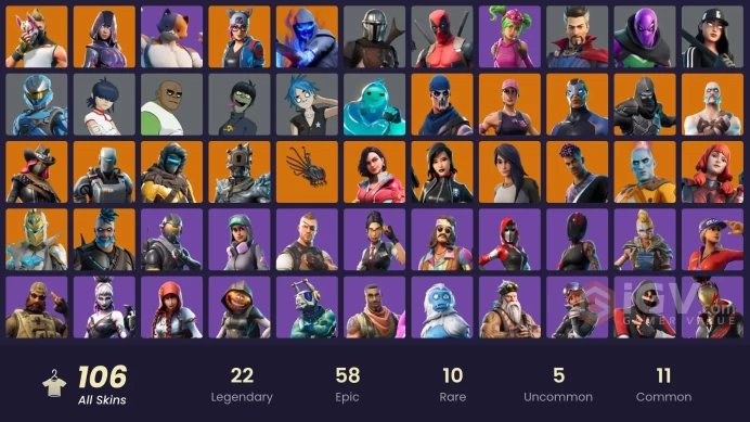 [PC,NINTENDO] IKONIK | Glow | Rogue Agent | Scenario | Rage | Warpaint | Rose Team Leader | 81 Skins