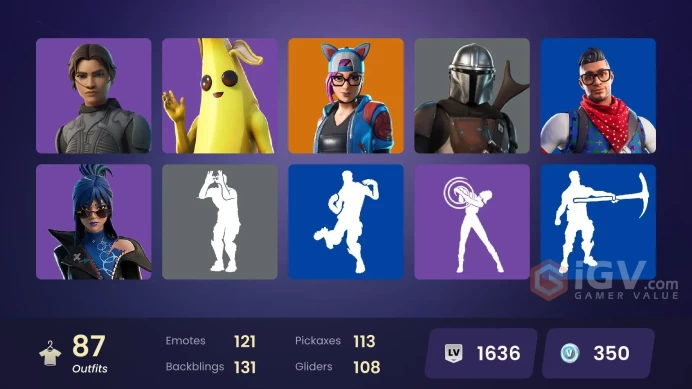 [PSN/XBOX/PC/NINT] Leviathan Axe | Modena Icon | Heartspan | Take The Elf | Peely | Recon Expert | Sparkle Supreme | 84 Skins