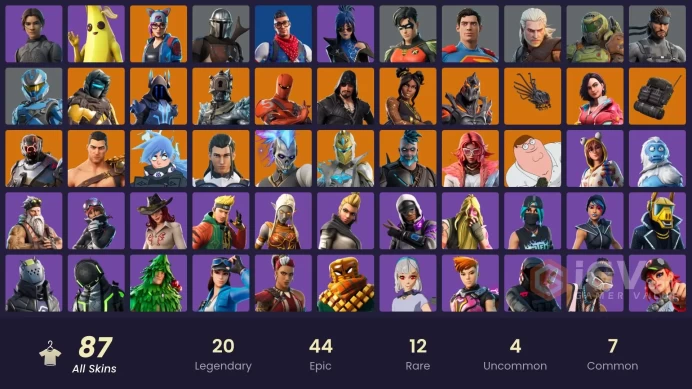 [PSN/XBOX/PC/NINT] Leviathan Axe | Modena Icon | Heartspan | Take The Elf | Peely | Recon Expert | Sparkle Supreme | 84 Skins