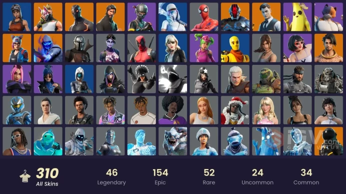 FA / 301 SKINS / THE REAPER / MINTY / TAKE THE L / ELITE AGENT / OG STW