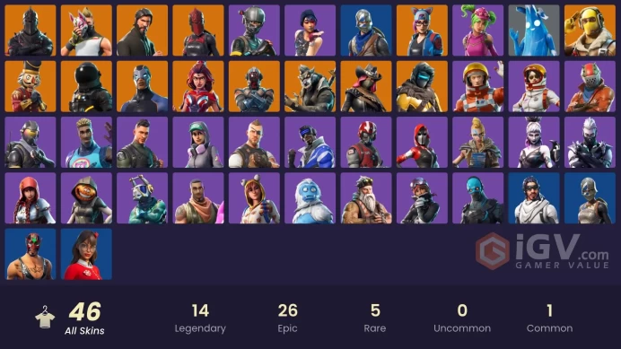 [PC/PSN/XBOX] FA / 46 SKINS / BLACK KNIGHT / SPARKLE SPECIALIST / THE REAPER / BLUE SQUIRE / ROYALE KNIGHT / ELITE AGENT / BLUE STRIKER / ROGUE 