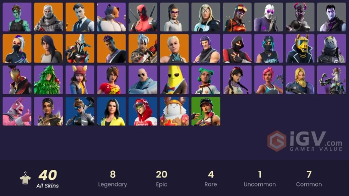[PSN,XBOX,PC,NINT] Ikonik | Ghoul Trooper | Deadpool | Midas | Havoc | Sub Commander | 40 Skins