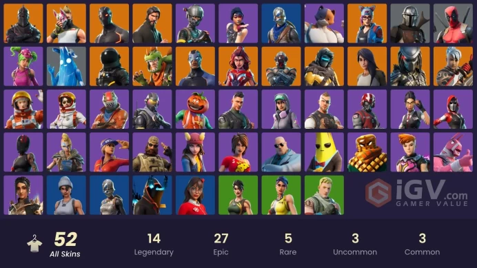 [PC/PSN/XBOX] FA / 52 SKINS / BLACK KNIGHT / SPARKLE SPECIALIST / THE REAPER / BLUE SQUIRE / ROYALE KNIGHT / ELITE AGENT / ROGUE AGENT / STAGE 5