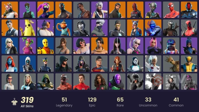 [PSN/XBOX/PC/NINT] Travis Scott | Leviathan Axe | The Reaper | FNCS 3:1 Champion | Take The L | Fishstick World Cup | STW | 319 Skins