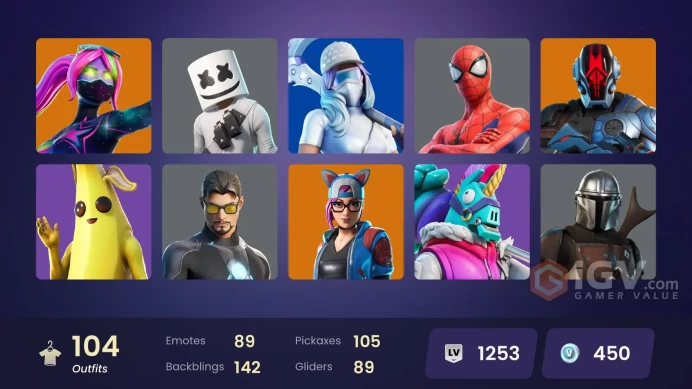 [PC,XBOX,NINT] Leviathan Axe | Reaper | Take The Elf | Peles Air Punch | Hot Marat | Galaxia | Marshmello | Neymar Jr | Groot | 96 Skins