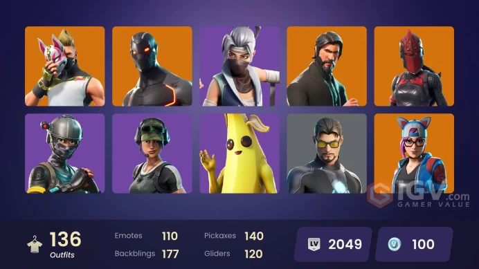 [PSN/XBOX/PC/NINT] Omega (Stage 5) | The Reaper | Take The L | Royale Bomber | Candy Axe | Reaper | Trailblazer | Mako | Drift | STW | 135 Skins
