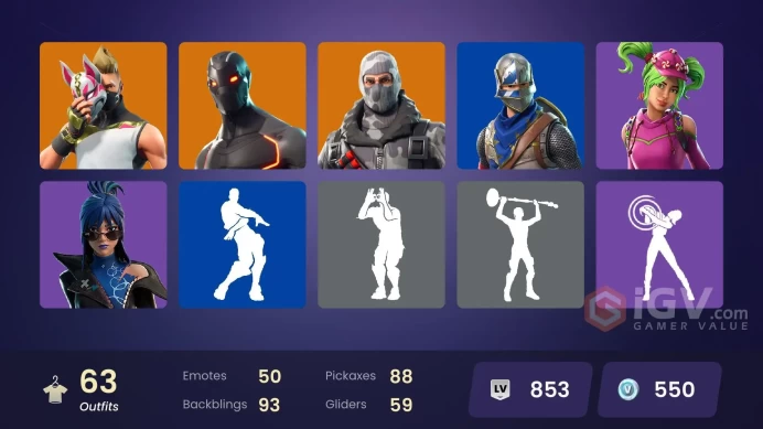 [PSN/PC/NINT] Blue Squire | Royale Knight | Reaper | Rage | Snowflake | Supstream | Drift (Stage 5) | Havoc | Sub Commander | 63 Skins