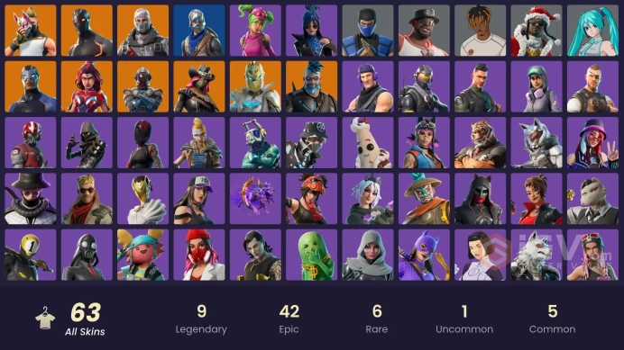 [PSN/PC/NINT] Blue Squire | Royale Knight | Reaper | Rage | Snowflake | Supstream | Drift (Stage 5) | Havoc | Sub Commander | 63 Skins