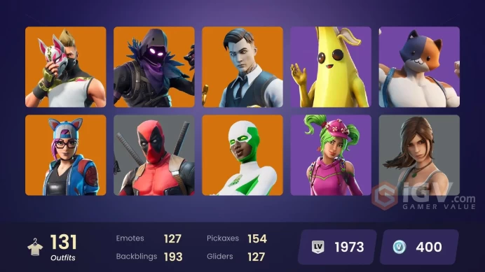 [PC/PSN/XBOX/Nintendo]  131 skins F/A :  Leviathan Axe | Merry Mint Axe | Gold Midas | Gold Brutus | Fixer | Sultura | Subzero Cryptic | Vivi Ch