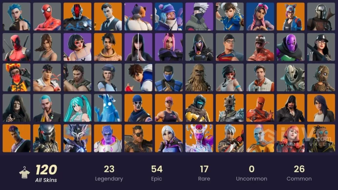 [PSN/XBOX/PC/NINT] Arcane Jinxx | Chun-Li | STW | Axehammer | Rage | Stuck | Hot Marat | Lara Croft | Deadpool | Carnage