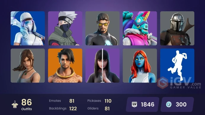 [PC,XBOX,NINT] Leviathan Axe | Modena Icon | Lara Croft | Candy Axe | Reaper Axe | Groot | Carnage | Tony Stark | 86 Skins