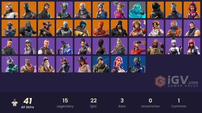 [PC/XBOX] 41 skins | The Reaper | Elite Agent | Sub Commander | Trilogy | Havoc | Blue Striker | STAGE 4 | STAGE 5 | STAGE 8 | Stage 4 vtt06
