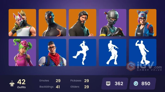 [PC/XBOX] 42 skins | The Reaper | Elite Agent | Blue Team Leader | Prodigy | Carbon Commando | Blue Striker | STAGE 4 | STAGE 5 vtt14