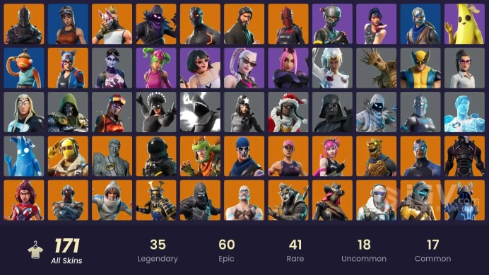 Full Access - [XBOX/NINTENDO/PC] 170 skins | Black Knight , Sparkle Specialist , The Reaper , Blue Squire , Royale Knight | OG STW