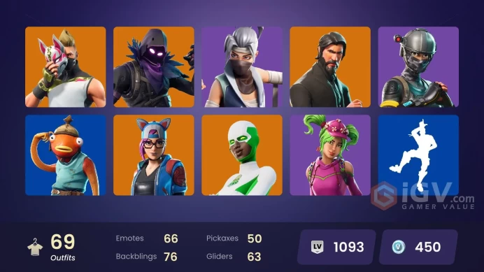 [PC/PSN/XBOX] 69 skins | The Reaper | Elite Agent | Blue Team Leader | Blue Striker | STAGE 4 | STAGE 5 ⸱ No shoulder pad | STAGE 8 vtt38