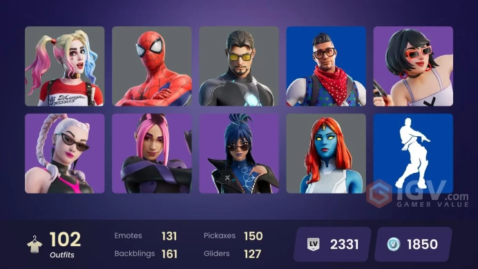 [PC/PSN/XBOX] 102 skins | Point Patroller | Cobalt Snowfoot | Prodigy | Sultura | Carbon Commando | Trilogy | Lowlight vtt43