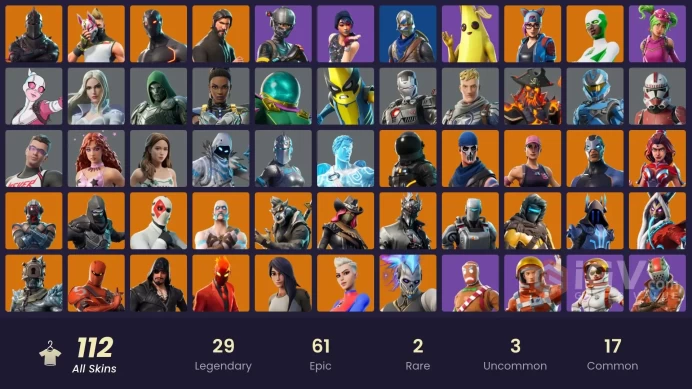 Full Access - [NINTENDO/PC] 88 skins | Black Knight , Sparkle Specialist , The Reaper , Blue Squire , OG STW