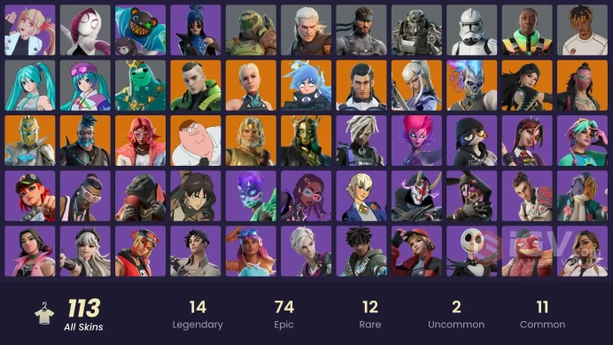 [PC/PSN] 113 skins | Oceanic Camouflage | Harbinger Armor Omegarok | The Ageless Champion | Ascension Nezumi | Challenger | On vtt47